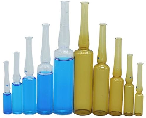 बोरोसिलिकेट 5.0 खाली ग्लास Ampoules 1ml - 40ml