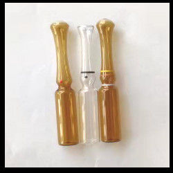 तरल दवा के लिए बोरोसिलिकेट 5.0 खाली ग्लास बल्ब शीशी 3ml 5ml