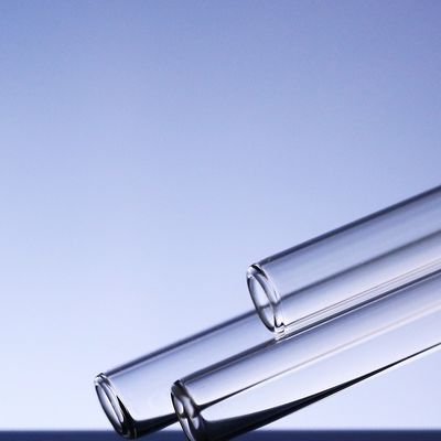 कम प्रवाह प्रतिरोध बोरोसिलिकेट 5.0 पारदर्शी ग्लास ट्यूब OD6-32mm