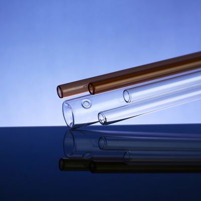 क्षार प्रतिरोध एम्बर ग्लास ट्यूब 5ml स्क्रीन प्रिंटिंग सतह