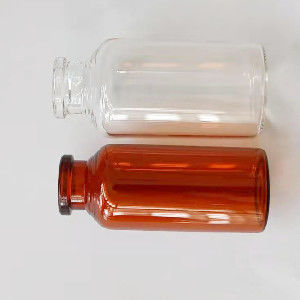 रबर स्टॉपर ब्राउन इंजेक्शन कांच की शीशियों 7ml