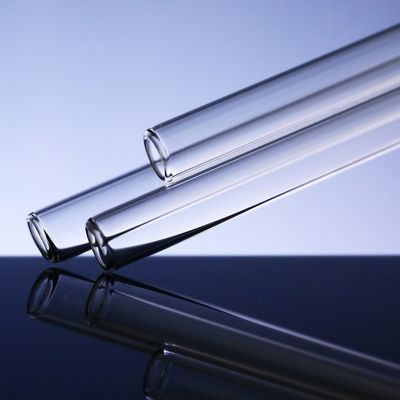 एडियाबेटिक मेडिकल ट्रांसपेरेंट ग्लास ट्यूब COE5.0
