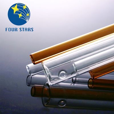 आसान ओपन एंड एम्बर ग्लास ट्यूब पारदर्शी 1ml-20ml ODM
