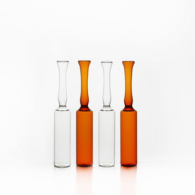 एम्बर या इंजेक्शन के लिए 10ml खाली Ampoules साफ़ करें
